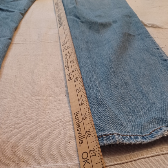 Abercrombie & Fitch Ankle Straight Ultra High Rise Jeans Women's Size 8L - Picture 7 of 8